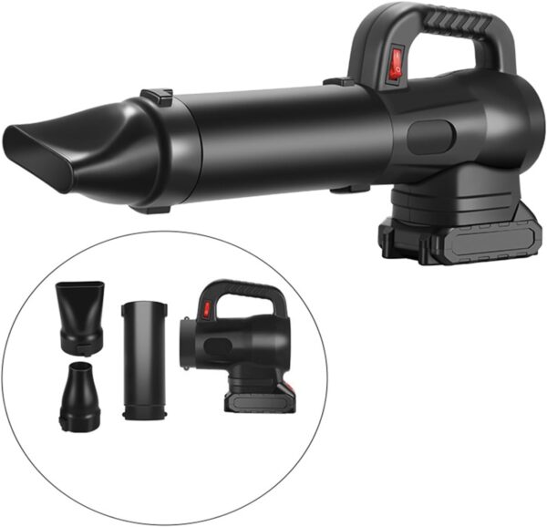 Cordless Leaf Blower Handheld Electric Air Dusters Easy Carry Cordless Leaf Blower For Outdoor & Car Cleaning - Image 4
