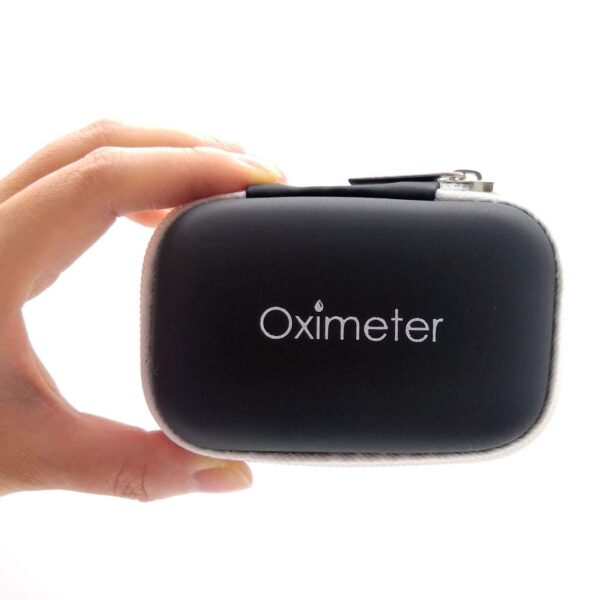 Pulse Oximeter Organizer Case, Portable Fingertip EVA Bag for BLOOD_OXYGEN_MONITOR - Image 3