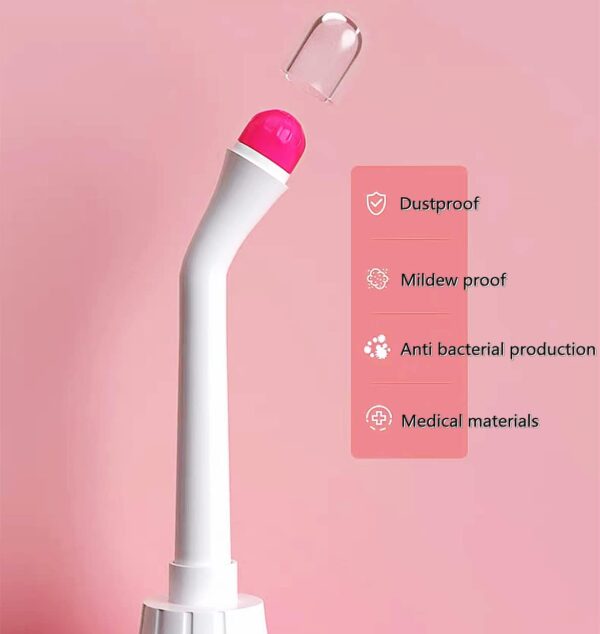 Latawon Portable Bidet Spray Handheld,450ML Water Capacity with 2pcsAngled Nozzle,Personal Bidet Sprayer for Ass Washing,Personal Hygiene Bathroom Aid,Pregnant Cleansing, Postpartum Clean, Pink - Image 4