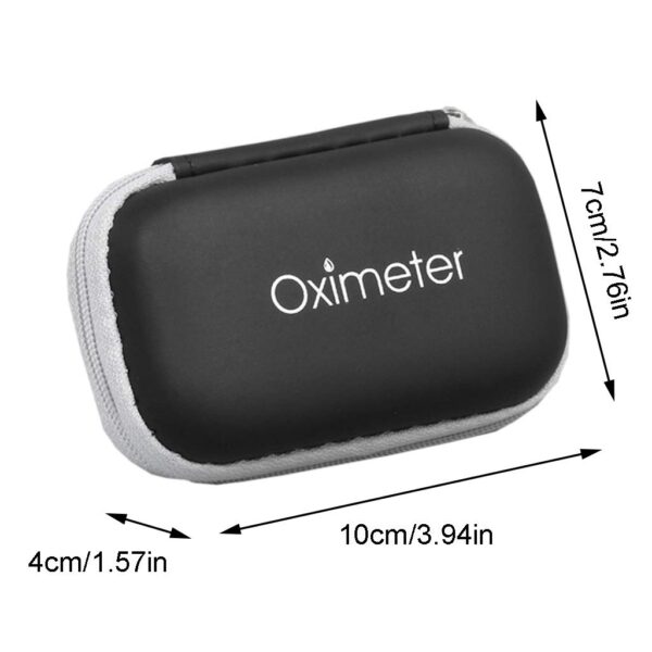 Pulse Oximeter Organizer Case, Portable Fingertip EVA Bag for BLOOD_OXYGEN_MONITOR - Image 6