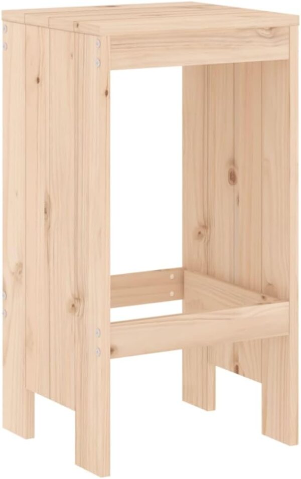 5 Piece Solid Wood Pine Garden Bar Set Outdoor Patio Furniture Choice - Image 5