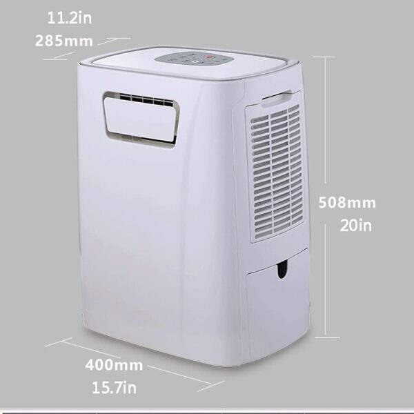 ZAJ Cool down Portable Air Conditioner 3000BTU,6 in 1 Portable Air Conditioner for Rooms up to 108 Sq.ft,White Portable (Color : White) - Image 3