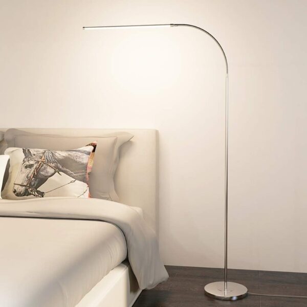 MFLASMF LED Floor Lamps Modern, 9W Standing Lights with 360° Adjustable Flexible Gooseneck Eye Protection Reading Lamp Floor Standing for Living Room Bedroom Office (Color : 9w) - Image 3