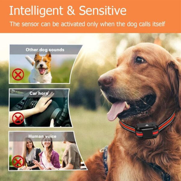 Anti Barking Dog Collars, Automatic Citronella Spray Stop Dog Barking Collar, Rechargeable Anti Bark Collar for Small Large Dogs, Safety No Shock Dog Training Collar - Image 8