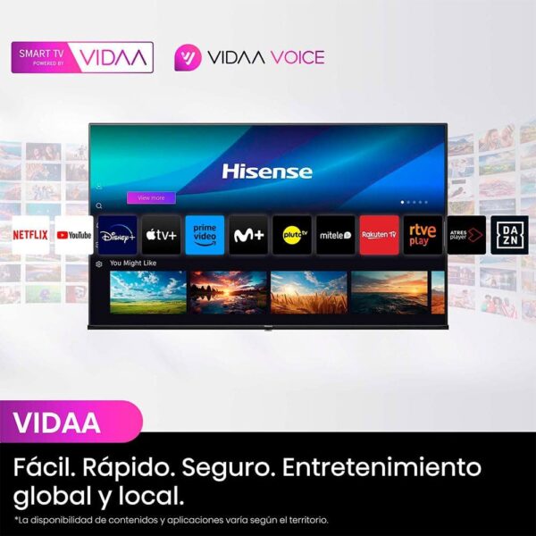 Hisense 55e7nq 55´´ 4k Qled Tv One Size - Image 8