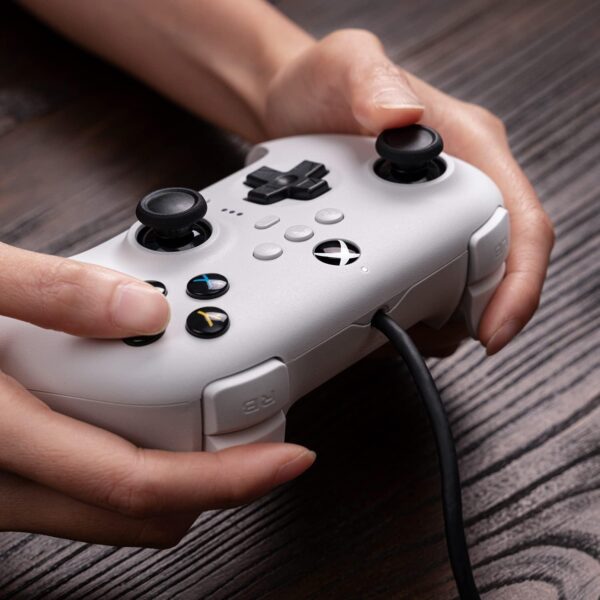 8Bitdo Ultimate Wired Controller for Xbox Series X, Xbox Series S, Xbox One, Windows 10 & Windows 11 (White) (Xbox Series X/) - Image 11