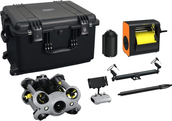 200M Advanced Chasing M2 S Underwater Rov Robot with Arm Floodlight, 4K Camera Underwater Drone 200Wh Battery Diving Water Drone - Image 3