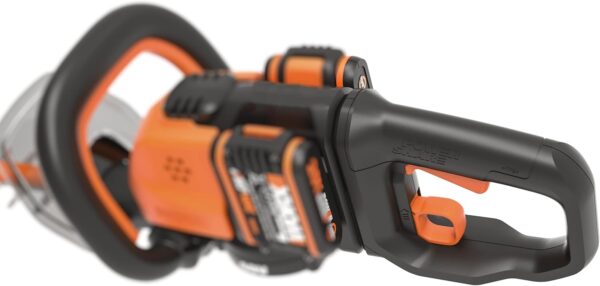 WORX WG284E.1 36V (40V Max) Dual Battery Cordless 60cm Hedge Trimmer with battery & charger, Black - Image 6