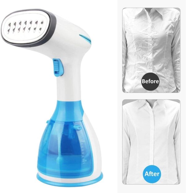 Cadrim Clothes Steamer, Handheld Garment Steamer 1500W 280ml Travel Steam Vertical Strong Steam Iron Auto Cut-Off Powerful For Home, Office & Travel - Image 7