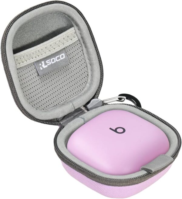 RLSOCO Hard Case for Beats Fit Pro & Fit Pro x Kim Kardashian Earbuds (Purple） - Image 2