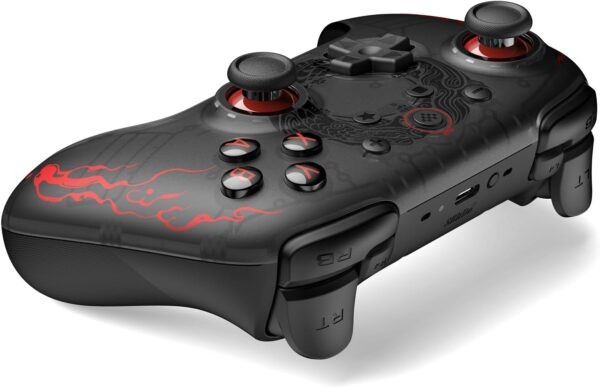 8Bitdo Ultimate 2C Wireless Controller for Windows PC and Android, with Hall Effect Joysticks and Hall Triggers, 1000Hz Polling Rate, and Remappable L4/R4 Bumpers - Black Myth: Wukong - Image 3