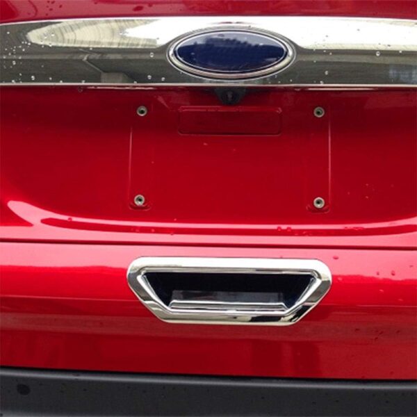 Car Tailgate Handle Bowl Cover, Chrome Rear Boot Door Bezel Trim Replacement Sticker for Ford Kuga Escape 2013 2014 2015 2016 2017 External Decoration Accessories Car-Styling - Image 6