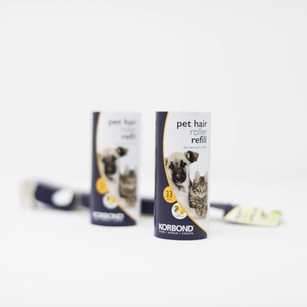 KORBOND Pet Lint Roller Refills - 396 Sheets, Lemon Scented | Lint Rollers, Lint Remover, Pet Hair Remover, Dog Hair Remover, Cat Hair Remover, Lint Roller Refills, Pet Hair Remover Roller - Image 6