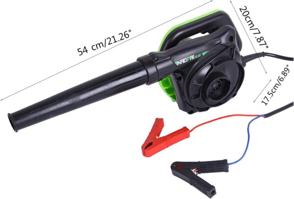 Reusable Electric Air Duster Leaf Blower &Vacuum Barbecue Air Blower For Blowing Collectors 260cm Cable - Image 5