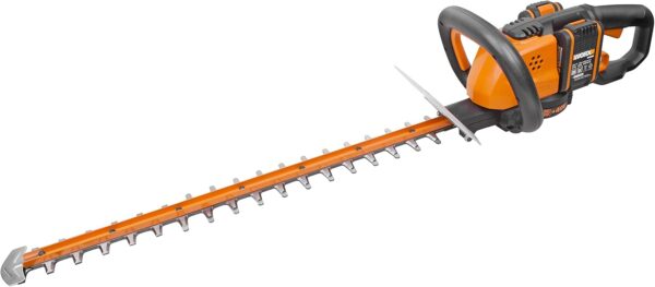 WORX WG284E.1 36V (40V Max) Dual Battery Cordless 60cm Hedge Trimmer with battery & charger, Black - Image 2