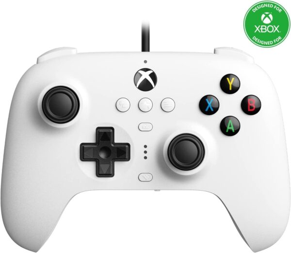 8Bitdo Ultimate Wired Controller for Xbox Series X, Xbox Series S, Xbox One, Windows 10 & Windows 11 (White) (Xbox Series X/) - Image 2
