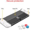 Teyomi Carrying Case Compatible with Nintendo Switch OLED Model 2021, Nintendo Switch Accessory Bundle with Case, Protective Film, Transparent Case for Nintendo Switch OLED, Case for Joy-Con Handle - Image 9