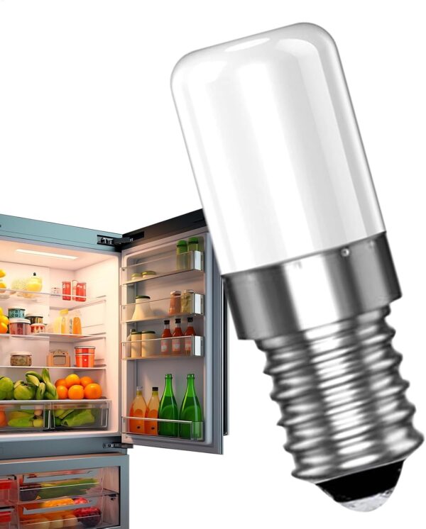 Refrigerator Light - 0.71x1.99 Inches E14 2W 220V LED Light Bulb Fridge - Small Edison Screw Lamps for All Areas of The Home, It's The Smart and Responsible Choice - Image 5