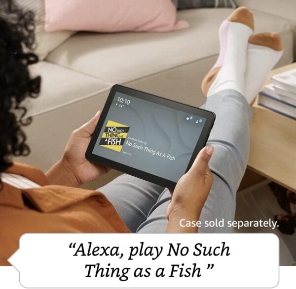 Amazon Fire HD 8 tablet | 8-inch HD display, 32 GB, 30% faster processor, designed for portable entertainment, 2022 release, with ads, Black - Image 6