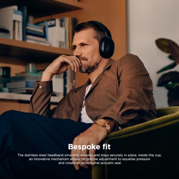 Sonos Ace - Noise Cancelling Wireless Bluetooth Headphones - Up to 30 hours battery life - Spatial Audio - Dynamic Head Tracking - Black - Image 7
