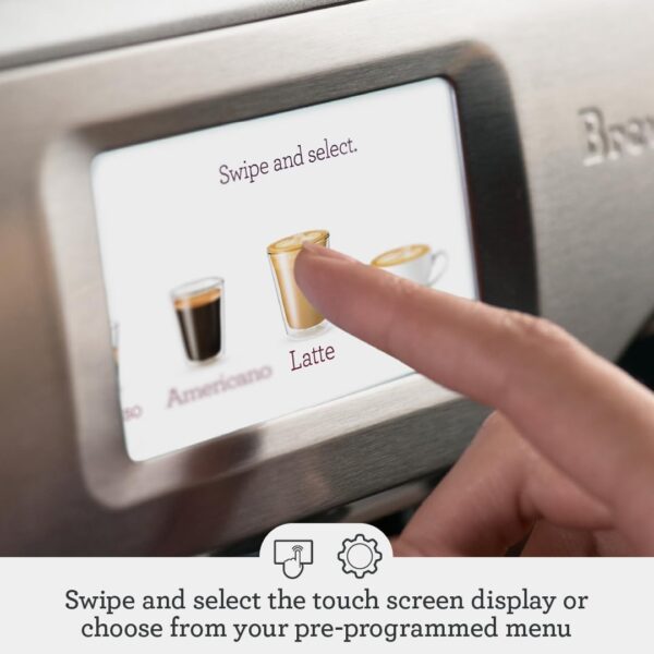 Breville Barista Touch Espresso Machine BES880BTR, Black Truffle - Image 4