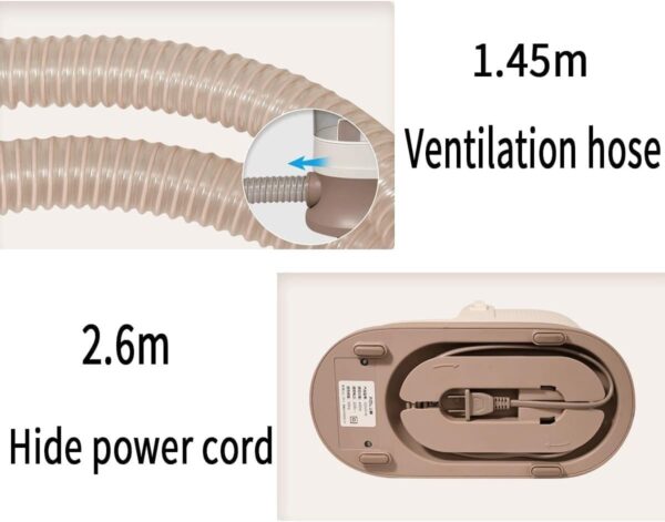 Pet Grooming Vacuum 400w Dog Electric Clipper 5700RPM Strong Dogs Cats and Other Animals 1.3l Large Capacity Dog Vacuum for Shedding Grooming Hair Quiet 65db 10 Piece Set Grooming Tools - Image 4