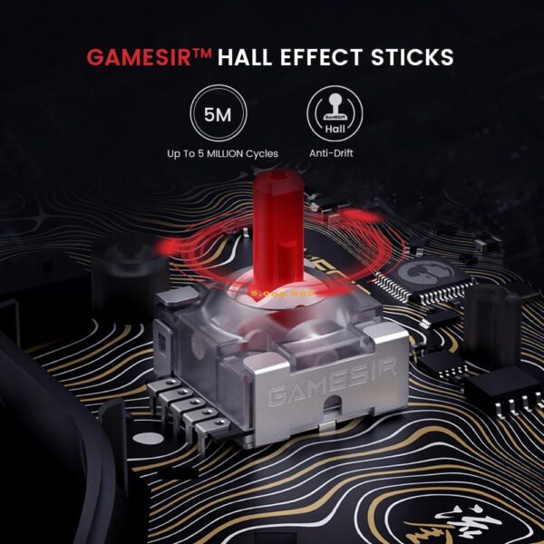 GameSir Kaleid Flux Enhanced Wired Controller for Xbox, RGB Lighting and Hall Effect Joystick, Compatible with Xbox Series X|S, Xbox One, Windows 10/11 PC - Officially Licensed - Image 4