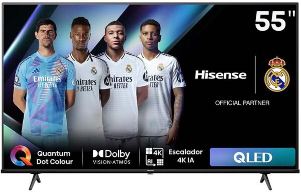 Hisense 55e7nq 55´´ 4k Qled Tv One Size - Image 2