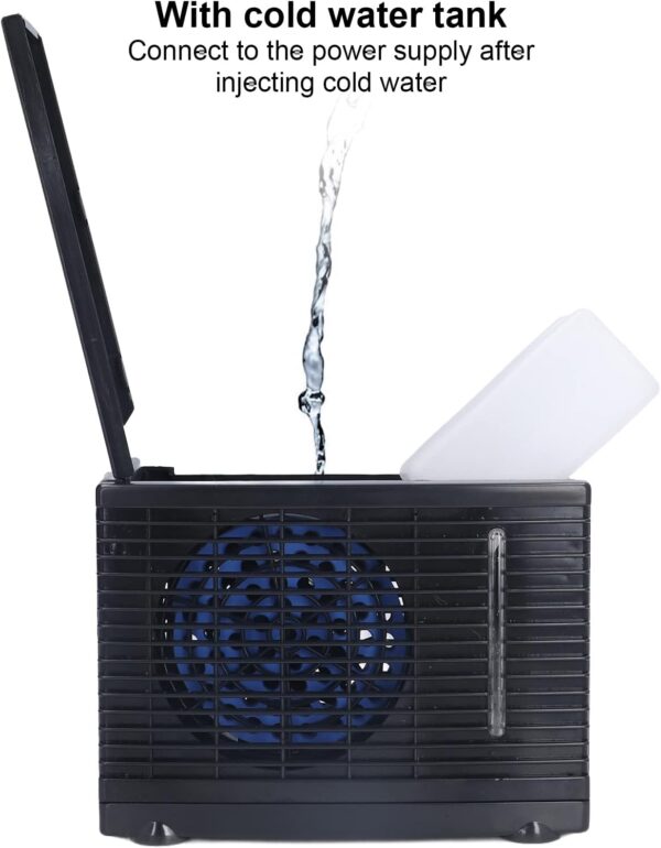 Portable Evaporative Air Cooler, Home & Car Silent Evaporative Air Cooler with Water Tank for Commercial, Industrial, Outdoor Use 12V - Image 3