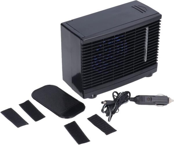 Portable Evaporative Air Cooler, Home & Car Silent Evaporative Air Cooler with Water Tank for Commercial, Industrial, Outdoor Use 12V - Image 2