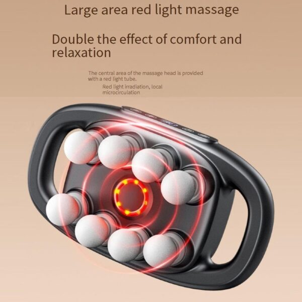 16-Drive 8-Head Massage Gun Set, 30 Levels Deep Tissue Percussion for Full Body Pain Relief - Adjustable Modes for Back/Shoulders/Legs - Image 3