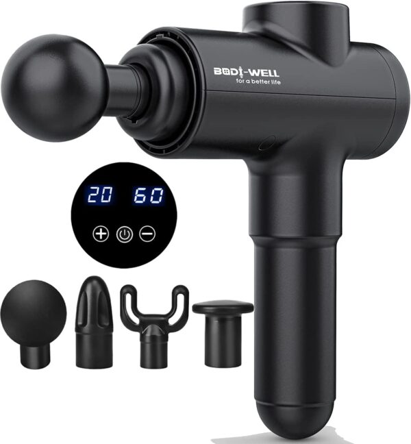 Bodi-well for a better life Massage Gun Heavy Duty, C-black - Image 2