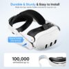 Sonicgrace S3 Air Comfort Head Strap Compatible with Meta Quest 3 and Quest 3S, Adjustable Lightweight Durable Replacement Strap Accessories - Image 5