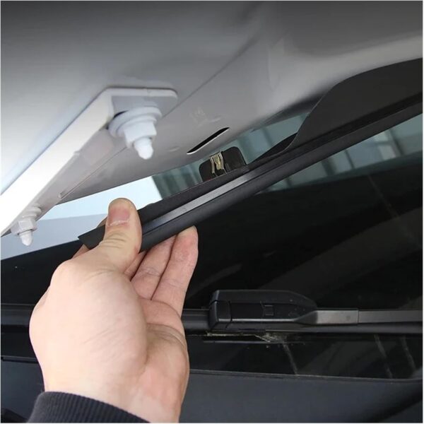 Car Seal Strip Front Trunk Hood Rubber Seal Upgrade Weatherstrip Trim Belt Waterproof Strip For Tesla For Model 3 Y 2017-2022 Dust-proof Protection Sealing Strip(For M-3) - Image 5