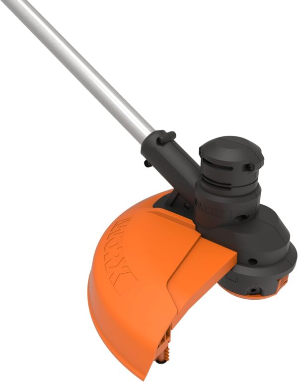 WORX WG183E 40V Cordless Line Trimmer with Two Batteries and Charger, 33cm Cutting Capacity, AutoFeed Mechanism, Lightweight Grass Trimmer, Dual Line, Part of PowerShare Battery System - Image 7