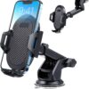 Car Phone Holder [Strong Suction Cup] Long Arm for Car Windshield Dashboard, Compatible with iPhone 16/15/14/13/12, Samsung Galaxy S21 and More - Image 2