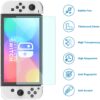 Teyomi Carrying Case Compatible with Nintendo Switch OLED Model 2021, Nintendo Switch Accessory Bundle with Case, Protective Film, Transparent Case for Nintendo Switch OLED, Case for Joy-Con Handle - Image 10