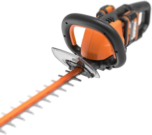 WORX WG284E.1 36V (40V Max) Dual Battery Cordless 60cm Hedge Trimmer with battery & charger, Black - Image 5