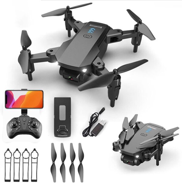 Drone 4K Optical Flow Dual Camera Quadcopter Long Battery Life HD Aerial Photography Remote Control Toy Gesture Recognition to Take Pictures Smart Follow Smart Return - Image 3