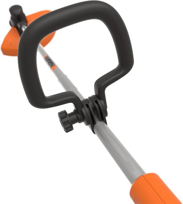 WORX WG183E 40V Cordless Line Trimmer with Two Batteries and Charger, 33cm Cutting Capacity, AutoFeed Mechanism, Lightweight Grass Trimmer, Dual Line, Part of PowerShare Battery System - Image 8