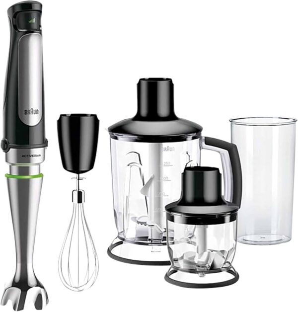 Braun MultiQuick 7 MQ7045 Hand Blender, Mixer, ActiveBlade System, EasyClick Plus System, Splash Control - Image 2