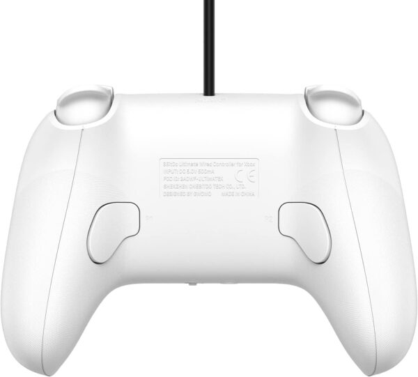 8Bitdo Ultimate Wired Controller for Xbox Series X, Xbox Series S, Xbox One, Windows 10 & Windows 11 (White) (Xbox Series X/) - Image 4