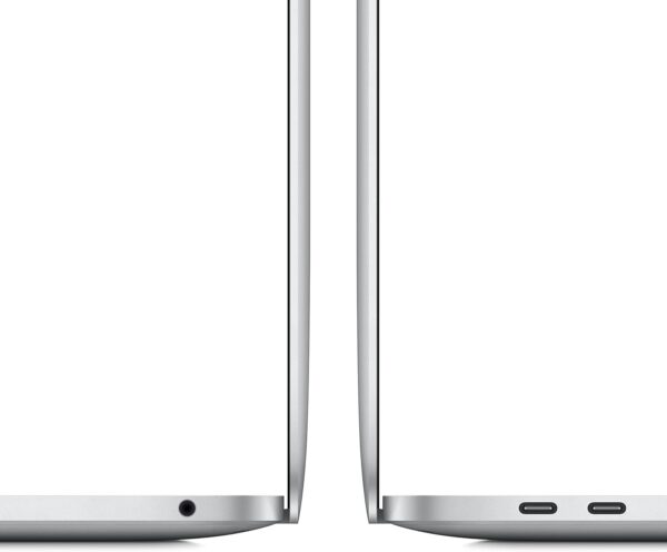 2020 Apple MacBook Pro M1 Chip (13-inch, 8GB RAM, 256GB SSD Storage) (QWERTZ English) Silver (Renewed) - Image 6