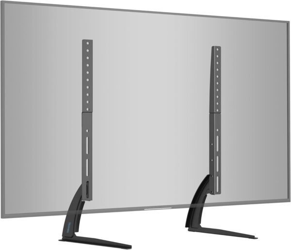Universal Table Desk Pedestal TV Stand Tabletop Screen for 22"-65" LCD/LED TVs-Securely Holds 50KG & Max.VESA 800x400mm - Image 2