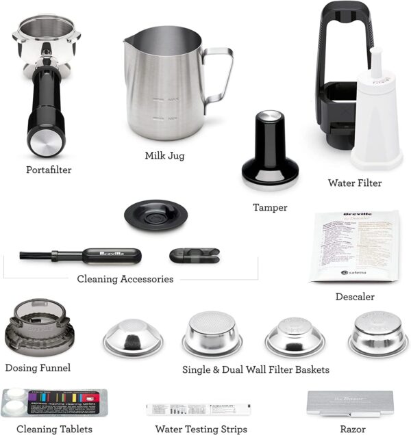 Breville Barista Touch Espresso Machine BES880BTR, Black Truffle - Image 9