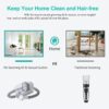 PJDDP Pet Grooming Kit & Vacuum Suction Pet Hair, Dog Grooming Kit for Shedding Pet Hair Low Noise,Professional Grooming Clippers with 5 Grooming Tools for Dogs Cats and Other Animals - Image 4