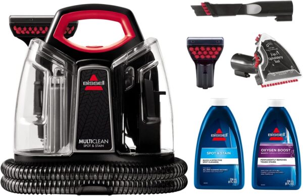 BISSELL MultiClean Spot&Stain | Multi-Surface Cleaner for Carpets, Upholstery, Stairs, and Cars | Includes Formula and Accessories | 330W, 74dB | BISSELL 4720M - Image 3