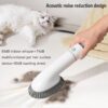 PJDDP Pet Grooming Kit & Vacuum Suction Pet Hair, Dog Grooming Kit for Shedding Pet Hair Low Noise,Professional Grooming Clippers with 5 Grooming Tools for Dogs Cats and Other Animals - Image 6