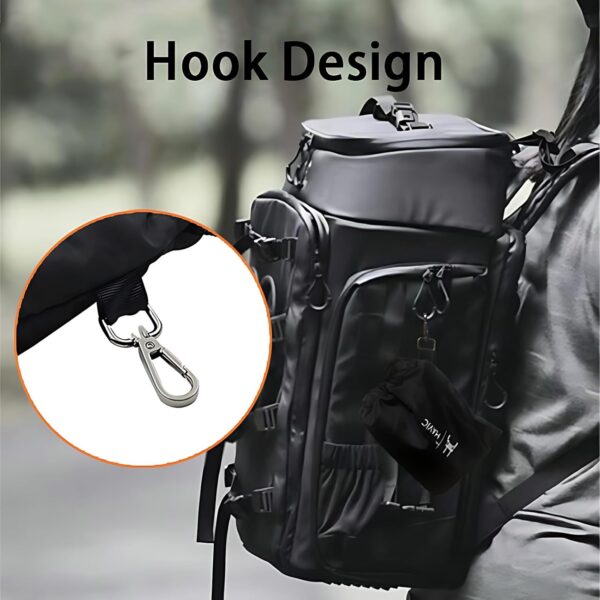Protective Aircraft Sleeve for Dji Air 3/Mavic 3/Mavic 3 Pro Drone,RC Controller Storage Pocket Carring Bag,Holding Fly More Combo Accessories(Drawstring+Hook) - Image 4