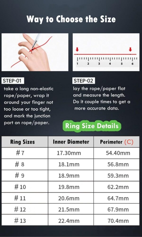 Smart Ring, IP68 Smart Ring for Women Men w/Sleep Heart Rate Blood Pressure Oxygen Monitor Waterproof Fitness Tracker Pedometer Calories Step Counter Bluetooth Health Ring, Silver #10 - Image 3